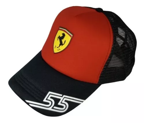 Comprar Gorra Carlos Sainz Ferrari F1. Disponible en rojo, unisex