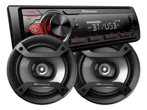 Comprar Combo Pioneer Estéreo Mvh-s215bt + Parlantes 6'' Pulgadas