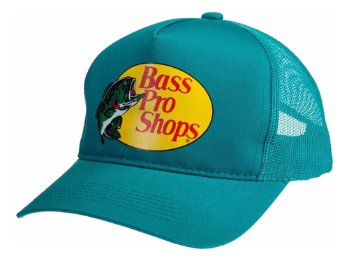 Gorra Bass Pro Shops Mesh Cap / Aqua - Orginal Y Nueva