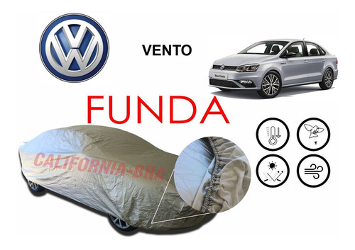 Funda Cubierta Lona Cubre Volkswagen Vento 2021 2022 2023