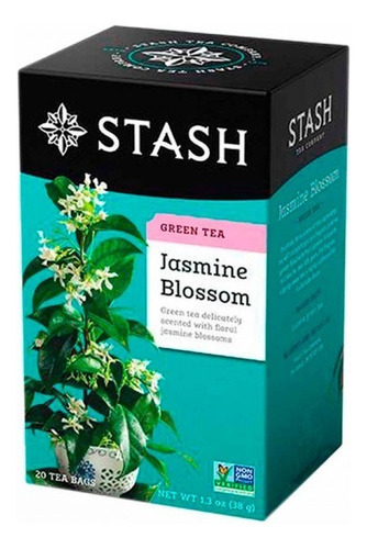 Té Verde Stash Premium Jasmine Blossom 20 Sobres