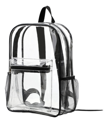 2pcs Mochila Transparente Impermeable Estudiante Ocio Vi [u]