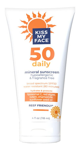 Kiss My Face Locin De Proteccin Solar Diaria Spf 50 - Locin