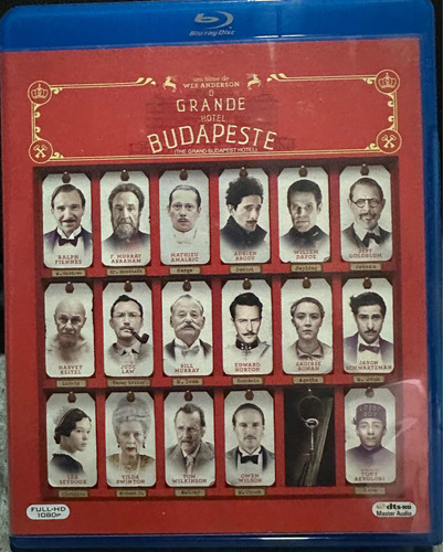 Bluray O Grande Hotel Budapeste (original)