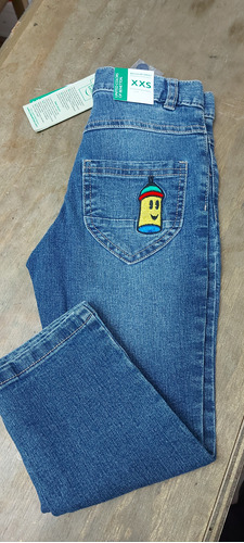 Pantalon De Mezclilla Niño