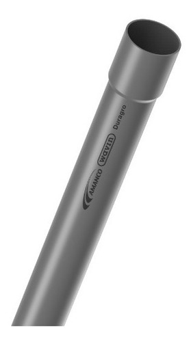 Caño Pvc Diam. 50mm X 2,1 X 6 Mts K-10 Junta Pegar Riego