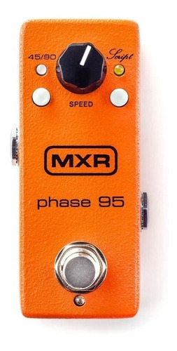 Pedal Mxr Phase 95 Mini M-290  Phaser Guitarra Color Naranja