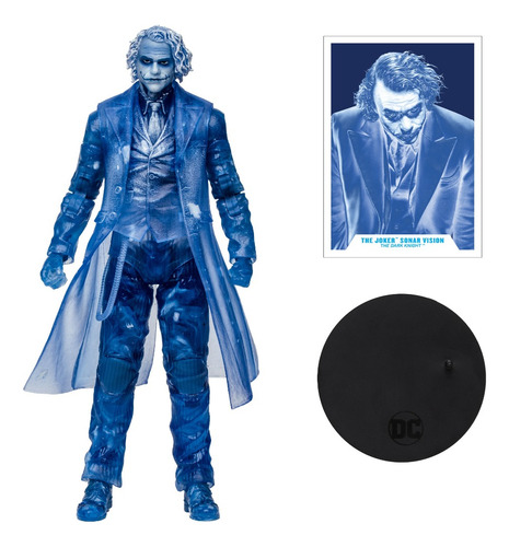 Mcfarlane The Joker Visión Sonar Dark Knigh Tri-gold Label