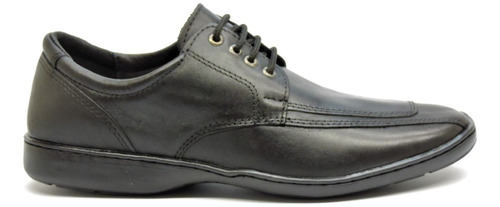 Zapato Febo Cordon Cuero Hombre Liviano Horma Comoda 3102