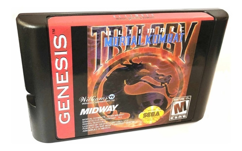 Ultimate Mortal Kombat Trilogy Novo Mega Drive Genesis 