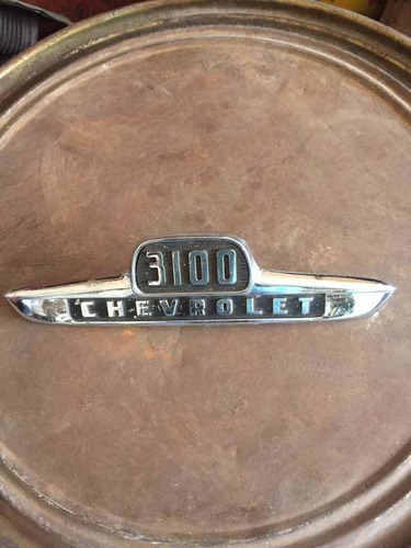 Emblema Cofre Chevrolet Truck 3100 1954 1955 1st Series