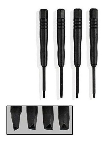 4-piece Set De Triangulo Punta Destornillador De Precision