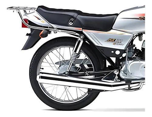 Exosto Mofle Suzuki Ax 100 Ax100 Tubo Escape