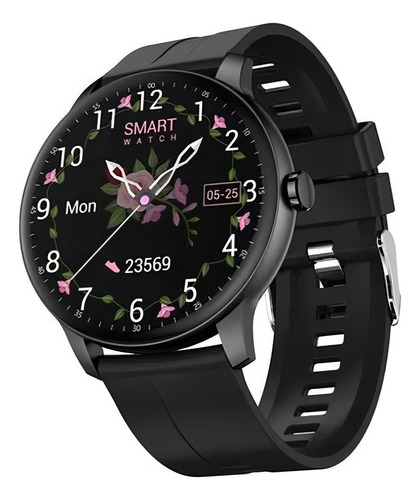 El reloj inteligente Z2 hace y recibe llamadas, fotos en la pantalla, color de la carcasa: negro