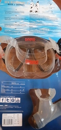 Imagen 7 de 8 de Set Arena Máscara + Snorkel .
