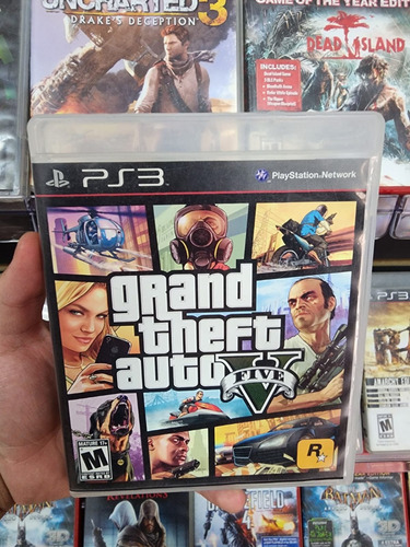 Grand Theft Auto V - Ps3 Físico