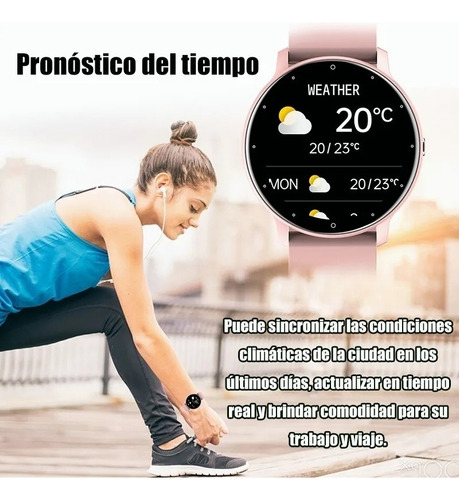 Reloj Inteligente Resistente Al Agua Bluetooth 1.28 Zl02
