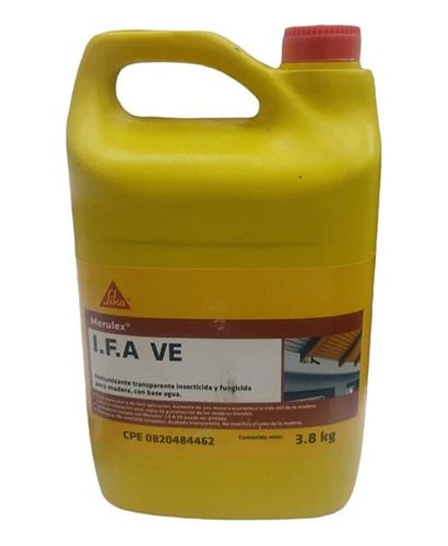 Sika Merulex (garrafa) Insecticida Y Fungicida Para Madera