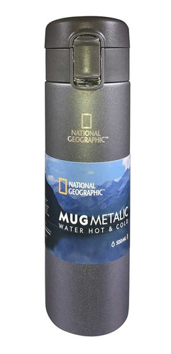 Mug Metálico 500ml Grafito - National Geographic