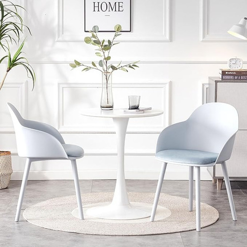 Silla Comedor Flia Hdc Group Gran Vita Pack X4 Sillas Blanco Pana