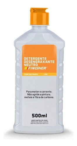 Detergente Desengraxante Neutro Finisher 500ml