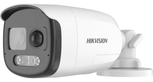 Cam Bullet Hikvision Colorvu Con Sirena 2mp Wdr 130db  Ip67