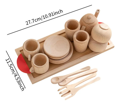 Set De Juguetes De Cocina Mz Tea Party