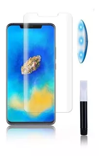 Vidrio Curvo Uv Huawei Mate 30 Pro Pega En Toda La Pantalla