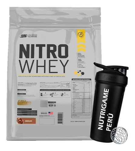 Nitro Whey 5 Kg Proteina Whey - Tienda Fisica