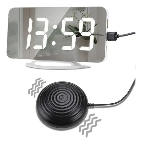 Despertador De Fuerte Vibración Para Sordos