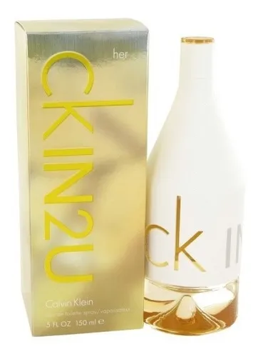 Perfume Loción Ckin2u Dama 100% Original 150ml