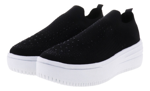 Tenis De Plataforma Sneaker Mujer Stretch Elo