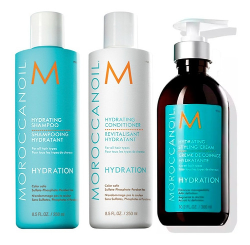 Moroccanoil Kit Hydration 250 Ml + Crema Peinar Hydration