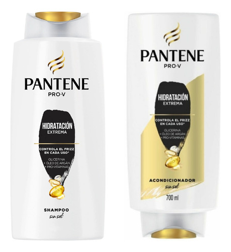 Pack Shampoo Y Aco Pantene Hidratación Extrema 700ml