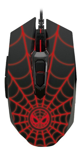 Mouse Gamer Optico Xtech Spiderman Miles Morales Edition 