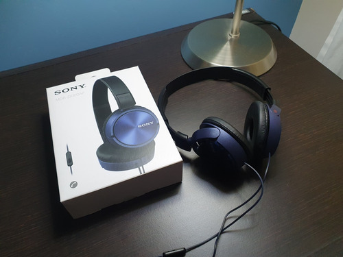 Auricular Sony Mdr-zx310 Con Micrófono Azul