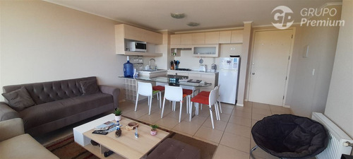 Excelente Depto Amoblado De 3 Dorm., 2 Baños En Algarrobo