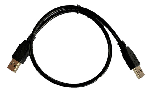 Cable Usb Conector Macho En Ambos Extremos 0.5 Metros