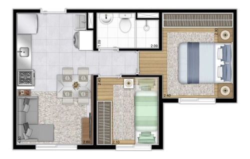 Imagem 15 de 15 de Apartamento À Venda No Bairro Jardim Celeste - São Paulo/sp - O-17734-29327