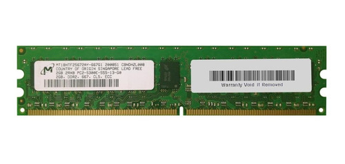 Memoria Para Servidor Pc2 5300e Ecc 4gb 2x2gb