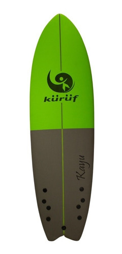 Softboard Tabla Surf Kuruf Kayu 6´6 