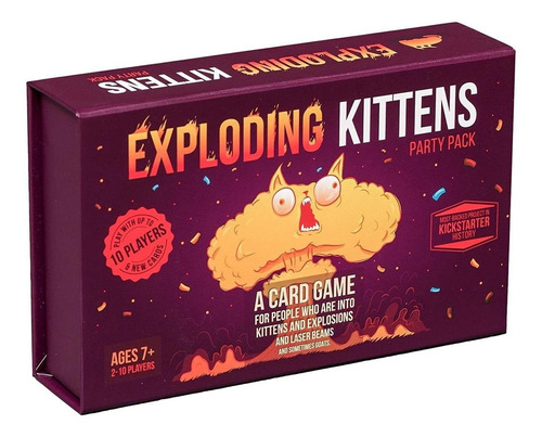 Juego De Cartas Exploding Kittens Party Pack