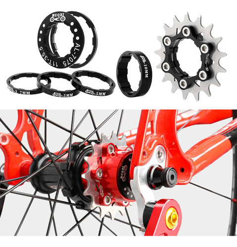 Adaptador Cog De Cassette De Una Velocidad 7-10 S Componente