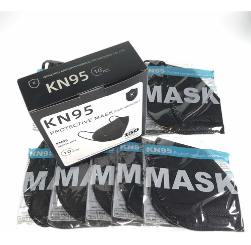 Imagen 3 de 9 de Cubrebocas Kn95 Protective Mask 10pzs Certificados