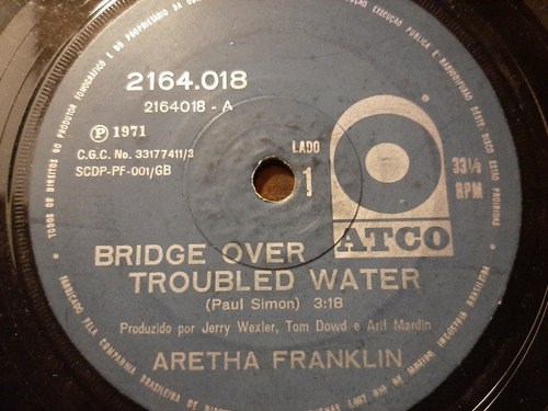 Compacto Aretha Franklin Bridge Over Troubled Water / Brand 