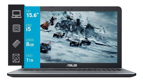 Notebook Asus X540ua Core I5 8250u 8gb 1tb 15,6 Linux
