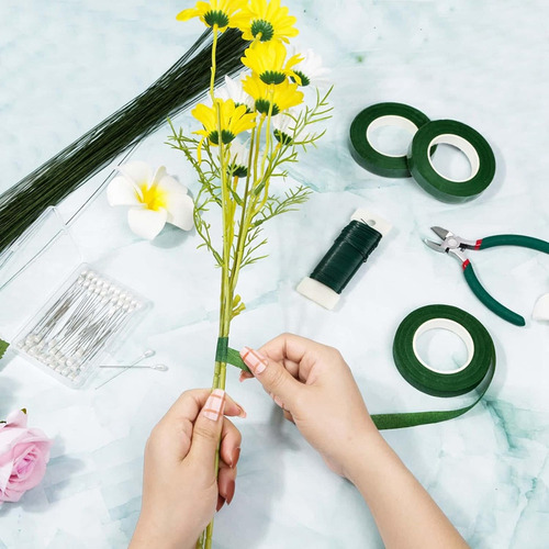 Cinta Autoadhesiva Para Ramo De Flores, 10 Unidades, Papel C