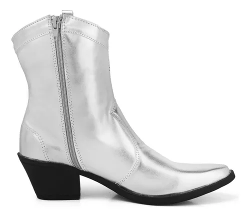 Bota texana hotsell feminina salto alto