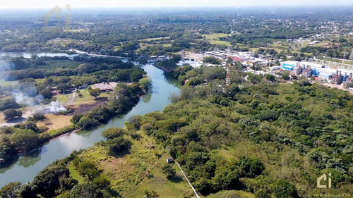 Terreno En Venta En Playa De Vacas Veracruz Con 103 M2 Frente Al Rio