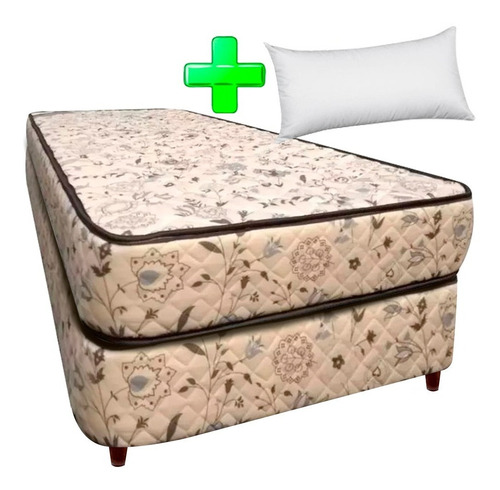Colchon + Sommier Extra 190x80x18 Suavestar Matela + Almohad